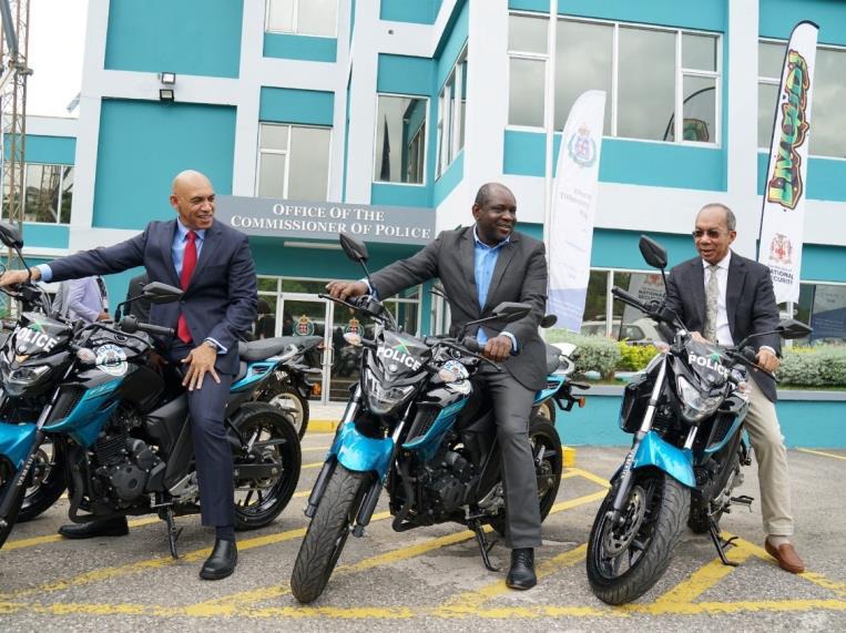 Photo caption: Deputy Prime Minister and Minister of National Security, the Hon. Dr. Horace Chang (right), Permanent