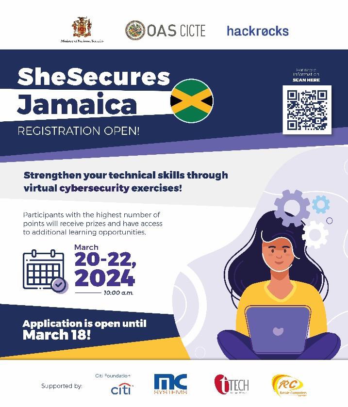 Strengthening Jamaica’s cybersecurity capacity and resilience is a priority of government - Minister Chang